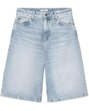Carhartt W' Belmont Light Denim Shorts - Blue