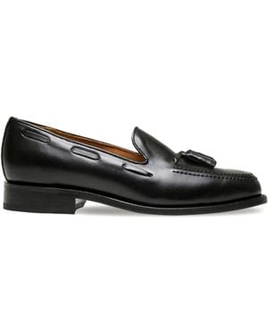 Sanders Finchley Tassel-Detail Loafers - Black