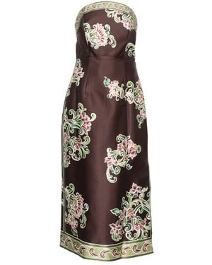 ALÉMAIS Vestido Midi Josie - Blanco