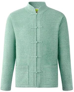 Shanghai Tang Knotted Tang Cardigan - Green