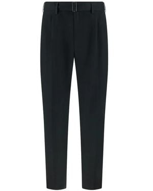 BOGGI Broek Met Ceintuur - Zwart