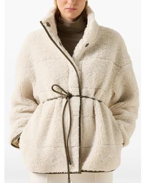 Bogner Kimberly Teddy-Texture Jacket - Natural