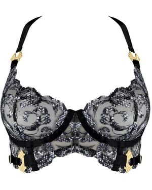 Bordelle Siren Lace Bra - Black