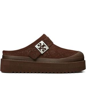 Tory Burch Mellow Platform Mule - Brown