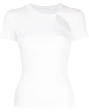 Helmut Lang Top Asimmetrico - Bianco