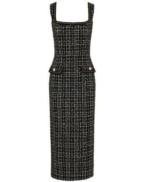 Rebecca Vallance Meringue Midi Dress - White