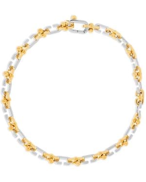 CASABLANCA Two-Tone Chain Necklace - Metallic