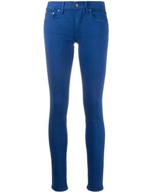 Polo Ralph Lauren Low-Rise Skinny Jeans - Blue