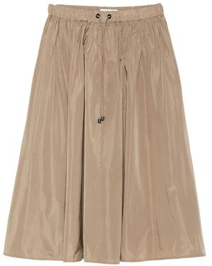 Max Mara Midi Skirt - Natural