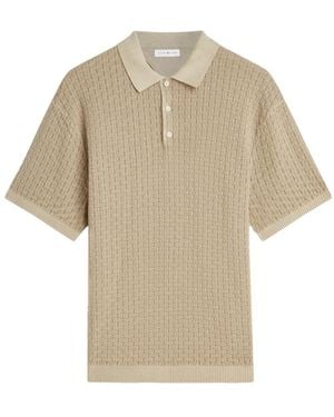 Tommy Hilfiger Polo Con Motivo De Ondas - Neutro