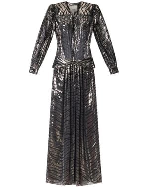 Isabel Marant Felby Silk Dress - Black
