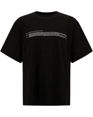 Laminar X Squama Recordings Crew-Neck T-Shirt - Black