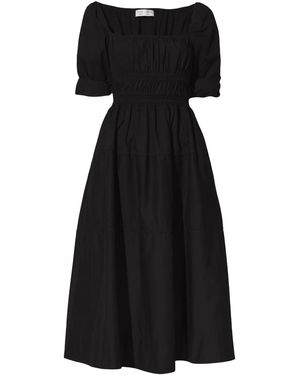Proenza Schouler スクエアネック ドレス - ブラック