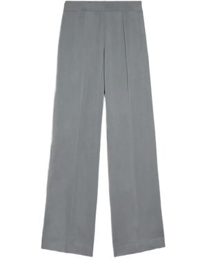 Jil Sander Fluid Viscose Trousers - Grey