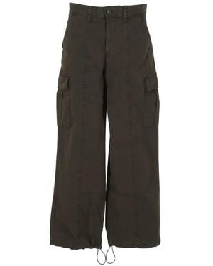 Lois Pantalon Ample À Poches Cargo - Grey