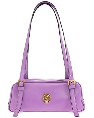 Versace Borsa A Spalla Emblème - Viola