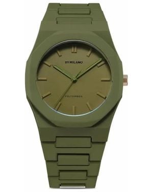 D1 Milano Polycarbon Military 40.5Mm - Green