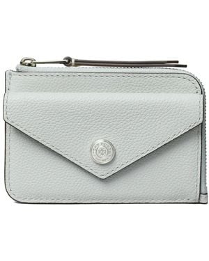 Tory Burch Portacarte Pebble - Grigio