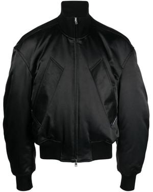 Alexander Wang Chaqueta con hombros caídos - Negro