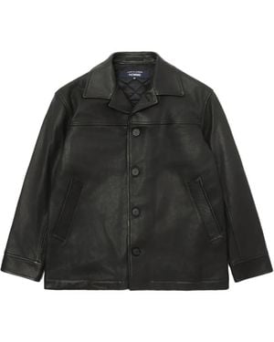 Comme des Garçons Veste En Cuir - Black