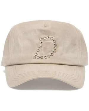 Dime Cappello Con Borchie - Neutro