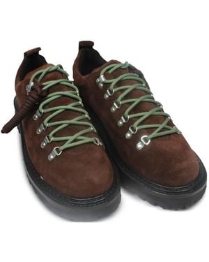 G.H. Bass & Co. Lug-Sole Lace-Up Derby Shoes - Brown