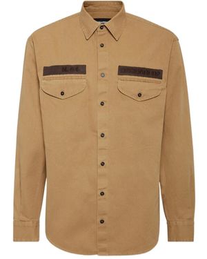 DSquared² Military Hemd - Braun