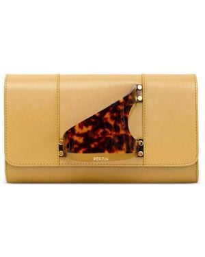 PERRIN Paris L'Eiffel Classic Glove Clutch Bag - Natural