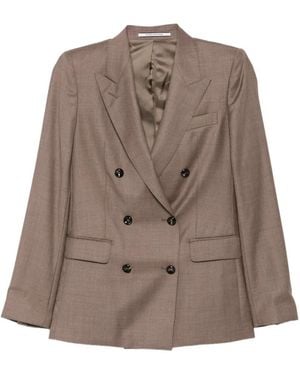 Tagliatore Double-Breasted Suit - Brown