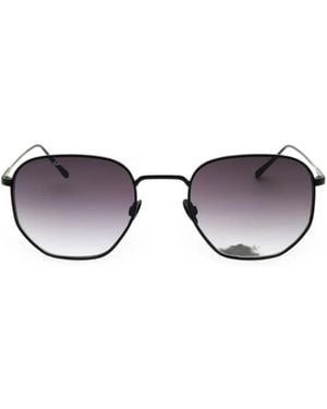 Lacoste Geometric-Frame Sunglasses - Black