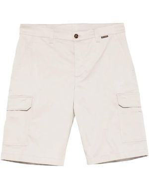 Moorer Aron Cargo Shorts - Wit