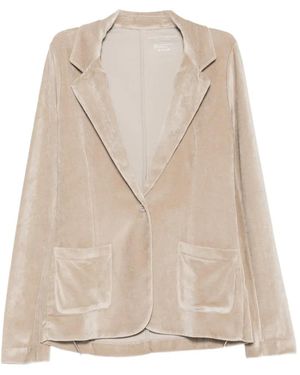 Majestic Filatures Blazer Con Botones - Neutro