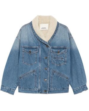 Isabel Marant Pimia Denim Jacket - Blue