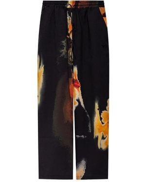 Y-3 Aop Sport Uniform Track Trousers - Blue