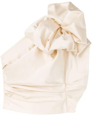 AZ FACTORY Wisteria Flora-Ruffle Top - Natural