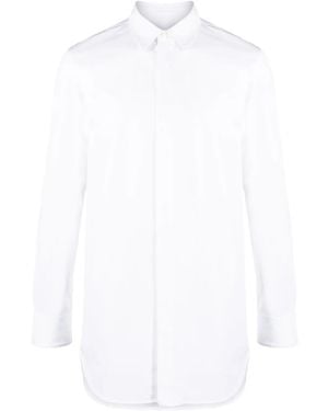 Jil Sander Long-Sleeve Cotton Shirt - White