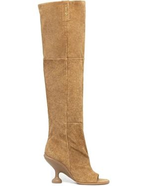 Naked Wolfe 90Mm Kind Sculpted-Heel Boots - Brown