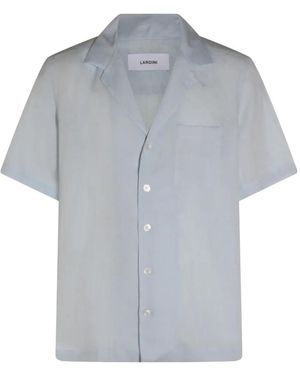 Lardini Short-Sleeve Shirt - Gray