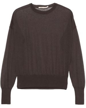 Paloma Wool Jersey Con Cuello Redondo - Gris