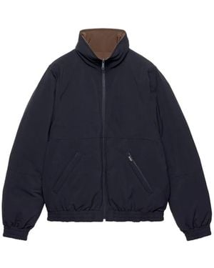 Prada Reversible Re-Nylon Down Jacket - Blue