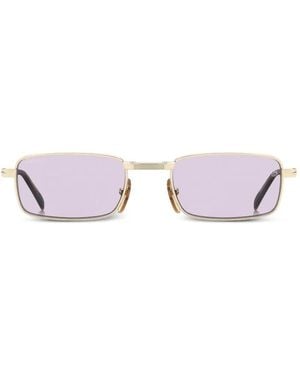 David Beckham Origami Rectangle-Frame Sunglasses - Multicolour