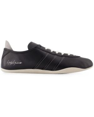 Y-3 Tokyo Leather Sneakers - Black
