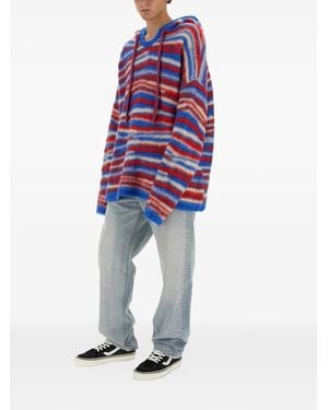ERL Long-Sleeve Hoodie - Rosso