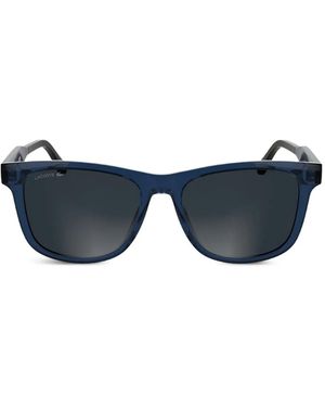 Lacoste Square-Frame Sunglasses - Blue