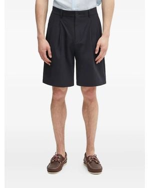 Norse Projects Benn Shorts Mit Falten - Schwarz