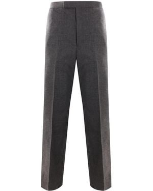 Thom Browne Slim-Fit Tailored Trousers - Grey