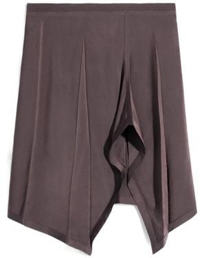 Lemaire Falda Plisada - Gris
