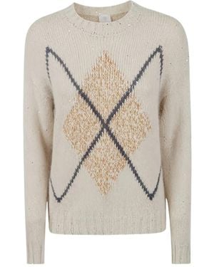 Eleventy Maglione Con Paillettes - Neutro