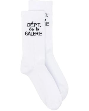 GALLERY DEPT. Geribbelde Sokken - Wit