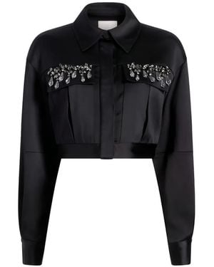 Cinq À Sept Chaqueta Corta Damoni - Negro